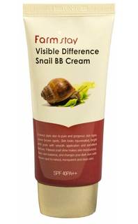 BB Крем восстанавливающий улиточный FarmStay Visible Difference Snail BB Cream 50гр