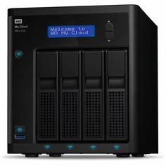 Сетевое хранилище NAS WD My Cloud 8Tb (WDBKWB0080KBK-EEUE)