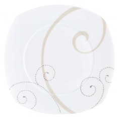 Тарелки тарелка десертная DOMENIK Caress Modern, 19см, фарфор