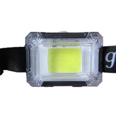Фонарик Налобный светодиодный фонарь Gauss от батареек 65х45 180 лм GF304