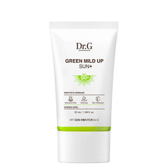 Dr.G Солнцезащитный крем для чувствительной кожи лица GREEN MILD UP SUN+ SPF50+ PA++++