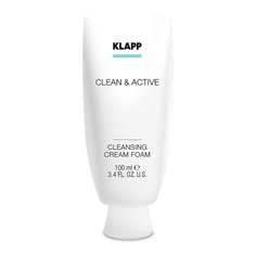 Очищающая крем-пенка CLEAN&ACTIVE Cleansing Cream Foam 100 МЛ Klapp Cosmetics