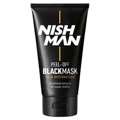 Черная маска Black PEEL-OFF Mask 150 МЛ Nishman