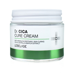 Крем для лица с Центеллой антивозрастной Смягчающий Dr. Cica Cure Cream 70 МЛ Lebelage