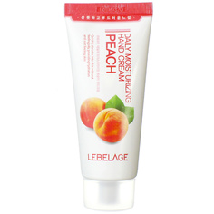 Крем для рук с Персиком для Эластичности Daily Moisturizing Hand Cream Peach 100 МЛ Lebelage