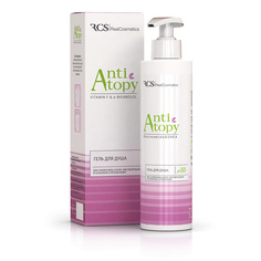 RCS/REALCOSMETICS Гель для душа для сухой, чувствительной и склонной к атопии кожи, AntiAtopy