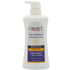 Шампунь для волос "ПРЕМИУМ ОМОЛОЖЕНИЕ "(anti-age)" Silk Protein & черный кунжут 500 МЛ Cruset