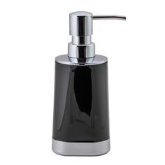 Дозатор жидкого мыла GLOSS черный, полипропилен Swensa