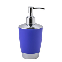 Дозатор жидкого мыла Альма синий, пластик Swensa
