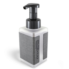 Диспенсер для жидкого мыла с наклейкой из эко кожи, серый Ecocaps