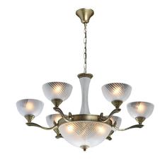 Подвесная люстра афродита (mw-light) белый 49 см.