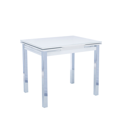Стол раздвижной париж 1р (leset) серебристый 90x75x70 см.