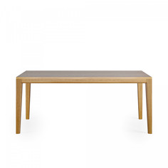 Обеденный стол mavis mvt29 (the idea) коричневый 180x75x80 см.