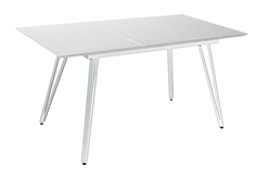 Стол обеденный раздвижной диего (r-home) белый 140x75x80 см.