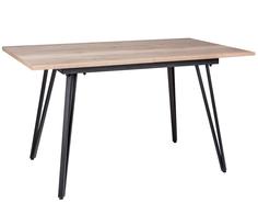 Стол обеденный раздвижной диего (r-home) бежевый 140x75x80 см.