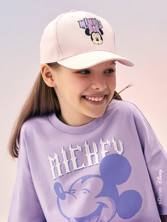 Бейсболка с принтом Disney Minnie Mouse для девочек (розовый, 52-54) Sela