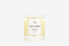 Свеча ароматическая с деревянным фитилем Airycandles