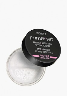 Пудра Gosh Gosh! основа рассыпчатая для лица Primenn Set Primer Mattifying Setting Powder фиксирующая, 7 г