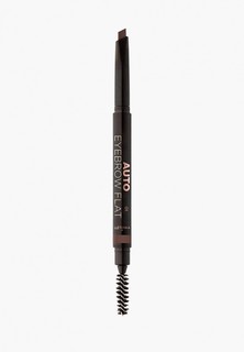 Карандаш для бровей Eva Mosaic Auto Eyebrow Flat, 01, 0,25 г