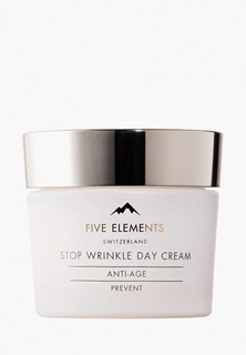 Крем для лица Five Elements дневной Stop Wrinkle Day cream, предупреждающий старение кожи, 50 мл