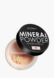 Пудра Gosh Gosh! рассыпчатая минеральная для лица Mineral Powder, 002, 8 г