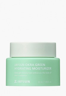 Крем для лица Jayjun Okra Green с экстрактом бамии улучшающий цвет лица подтягивающий, 50 мл
