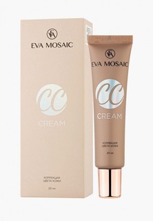 CC-Крем Eva Mosaic для коррекции цвета кожи CC Color Correction Cream, 01 Фарфор, SPF 15, 20 мл