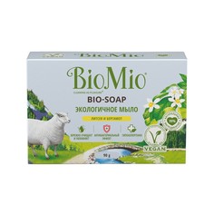 Экологичное туалетное мыло BIOMIO BIO-SOAP литсея и бергамот 90 г