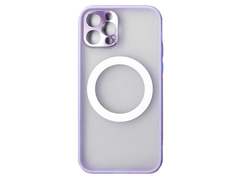 Чехол Luazon для APPLE iPhone 12 Pro MagSafe Plastic Purple 6253209