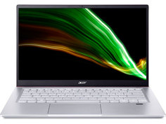 Ноутбук Acer Swift SFX14-41G-R3KV Pink-Silver NX.AC3ER.002 (AMD Ryzen 5 5500U 2.1 GHz/8192Mb/512Gb SSD/nVidia GeForce GTX 1650 4096Mb/Wi-Fi/Bluetooth/Cam/14.0/1920x1080/Windows 11)