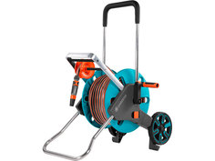 Шланг Gardena CleverRoll M Easy голубой/серый шланг в компл. 20м (18517-20.000.00)
