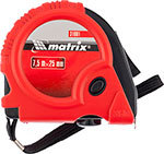 Рулетка Matrix 31001 Rubber 7 5 м х 25 мм обрезиненный корпус