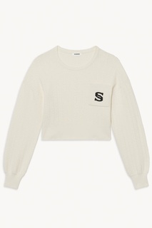 Джемпер цвета экрю Sandro