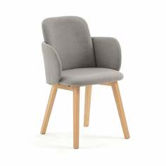 Кресло для стола carina серый (laredoute) серый 57x84x57 см.