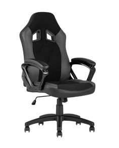 Кресло игровое topchairs skyline (stoolgroup) серый 66x123x72 см.