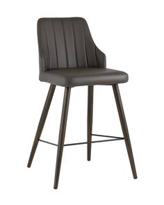 Стул полубарный коналл (stoolgroup) черный 56x90x56 см.