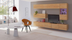 Модульная гостиная Порту 4 МДФ Фиеста Эко