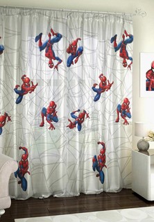 Тюль Непоседа 145х260 см (2 шт.) "Человек Паук"
