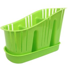 Сушилка для столовых приборов, пластик, Мультипласт, Микс, MPG5828