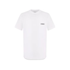 Хлопковая футболка VETEMENTS