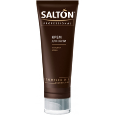 Крем Salton professional для обуви из лаковой кожи, черный, 75 мл, туба