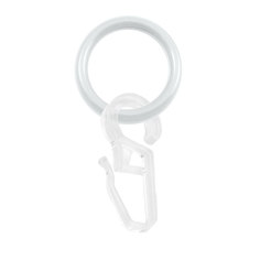 Кольца с крючком Арт-декор D10 10 шт белый