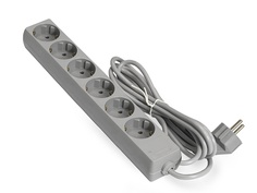 Сетевой фильтр ExeGate 6 Sockets 1.8m ECE-6-1.8G Grey 285829