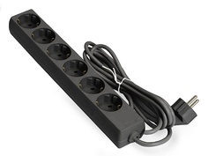 Сетевой фильтр ExeGate 6 Sockets 1.8m ECE-6-1.8B Black 285828