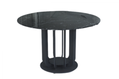 Стол обеденный сохо (ist casa) черный 120x75x120 см.