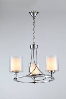 Люстра подвесная maximilian (moderli) серебристый 105 см.