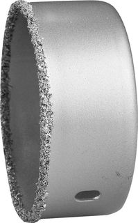 Коронка-чашка Зубр Эксперт 33361-051, с карбид-вольфрамовой крошкой, высота 25мм, 51мм