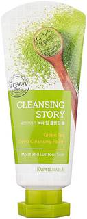 Пенка для умывания Welcos Cleansing Story Foam Cleansing Green Tea 120g