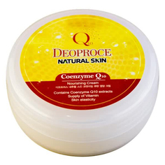 Крем для лица и тела с коэнзим Q10 Deoproce Natural Skin Coenzyme Q10 Nourishing Cream 100гр