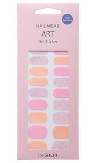 Наклейки для ногтей The Saem Nail Wear Art Gel Sticker 01